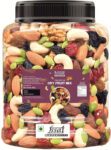 Nature Aahar Mix Dry Fruit | Panchmeva | 250GM | JAR | Almonds, Cashews, Raisins, Dry Dates, Pistachios, Figs(1 x 250 g)