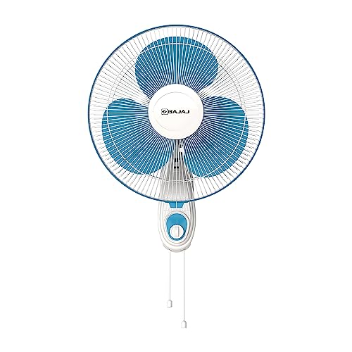 Polycab Aery 400mm Oscillating Table Fan For Home, Office | Aerodynamic Blades with cutting edge design | 100% Copper Winding Motor | 2 Years Warranty【Sky Blue】