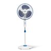 Polycab Aery 400mm Oscillating Pedestal Fan For Home, Office | Aerodynamic Blades with cutting edge design | 100% Copper Winding Motor | 2 Years Warranty【Sky Blue】