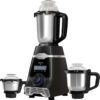 HAVELLS Black 500 W Mixer Grinder(Silencio | 3 Jars | Black, Silver)