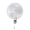 Bajaj Esteem 400 MM Wall Mount Fan | Wall Fan For Kitchen & Home | High Air Thrust | High Speed | Overload Thermal Protection | Full Copper Motor | Silent Operation | 1-Yr Warranty 【White】