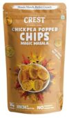 Seven’s Crest Chickpea Popped Chips Magic Masala | 3 x 35g | Not Baked | Not Fried | Rich in Protein | Low Calorie | Healthier Snack (Pack of 3)