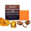 VILITIC Kojic Acid Dark Spot Removal Soap Bars [Pack of 1 (100 Grm)] with Vitamin C, Retinol, Collagen, and Turmeric—An Original Japanese Complex Infused with Vitamin E, Hyaluronic Acid, Shea Butter, and Castile Olive Oil