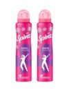 New Spinz Exotic Perfumed Deo for Women, Long Lasting Freshness,200ml x 2 (Pack Of 2)