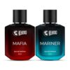 Beardo Mariner Perfume & Mafia Parfume Perfume For Men (50Ml X Pack Of 2) | Long Lasting Perfume | Date Night Perfume For Men | Christmas gift for men | Gift For Friends | Gift for Men