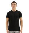 United Colors of Benetton Men’s T Shirt | Plain Round Neck T Shirt | T-Shirts | Cotton Tshirt for Men Stylish | T-Shirts for Man Regular Fit Black