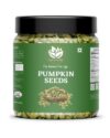 Go Vegan 100% Natural & Premium Pumpkin Seeds 1kg – Raw Seeds for Eating | Immunity Booster and Protein Rich Seeds | Healthy Diet Snacks Diwali Gift Pack (Pumpkin Seeds 1 Kg)