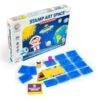 Ratna’s Stamp Art Space Senior, Stamping and Colouring Kit for Kids 4+ Years