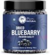 Plum Natural Organic Fresh Dried Blueberries |Dry Fruits Unsweetened Blueberries| Superfood Blueberry(1 x 500 g)