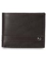 Puma , Unisex-Adult, Metal World Logo Wallet, Chocolate, (9217001)
