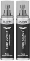 Park Avenue Pure Collection Trance Fragrance Body Spray for Men, 135ml (Pack of 2)