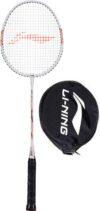 LI-NING XP-90-IV Black, White, Silver Strung Badminton Racquet(Pack of: 1, 86 g)