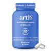 Arth Gut Health Supplement for Women | 60 Billion CFU | Prebiotic & Probiotic Capsules | Supports Digestive Health, Gut Balance & Bowel Regularity | 30 Vegetarian Capsules