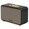 Boult Newly Launched Retroamp Z40 with 40W Bluetooth Speaker with Dual Dynamic Drivers, 14Hrs Playtime, Rugged Leather Body, Type-C Charging, Karaoke Mic Input, BTv 5.3 Portable Speaker (Royal Gold)