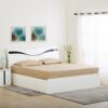 Home Centre Polaris Unicorn White Engineered Wood Queen Bed with Hydraulic Storage – 163x217cm