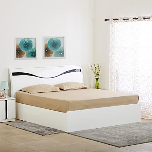 Home Centre My Bed Tulip Teen Bed with Headboard Storage – Brown