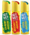 SET WET Cool, Charm, Mischief Avatar Deodorant & Body Spray Perfume For Men Deodorant Spray  –  For Men(540 ml, Pack of 3)