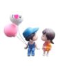 SUBDIAL Car Dashboard Couple Toy – Cute Figurine Decor, Romantic Accessories, Bobblehead Love Decoration