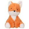 STRIDERS 10 Inch Charming Fox Sitting Sculpture Delight for Home Decor