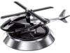 Trending New Alloy Solar Car Air Freshener Aromatherapy Car Interior Decoration Accessories Fragrance for Home Office Decoration Perfume Solar Unique Touch (Helicopter_CarFreshner)