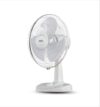 USHA Striker Plus Table Fan | 400MM Sweep Size | 2100 RPM | Jerk-Free & Uniform Oscillation | Aerodynamic Blade Design for High Air Delivery | Anti-Rust Protection | 100% Copper Motor | (White)
