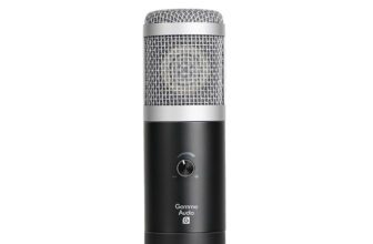 Gamma Audio GA-YR11 Shielded Cable Condenser Microphone With tripod stand and USB cable