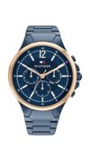 Tommy Hilfiger Blue Dial Blue Stainless Steel Strap Analog Watch for Women-TH1782601