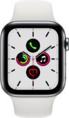 Apple Watch Series 5 GPS + Cellular(White Strap, Regular)