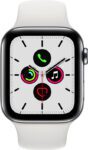 Apple Watch Series 5 GPS + Cellular(White Strap, Regular)