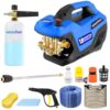 Woscher Car Washer High Pressure Gun Pressure Washer for Car, Car Washing Pump for Car, Bike and Home Use Cleaning |18 Months Warranty | 100% Copper Motor | 2400 Watts | 240 Bars |
