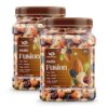 GreenFinity Mixed Dry Fruits Pack – 1kg (500g x 2) | Nutritious Snack with Almonds, Cashews, Raisins & Cranberries | Resealable Pack for Freshness