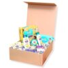 GiggleBox Premium Baby Gift Hamper | Pampers Newborn Diapers & Wipes, Himalaya Baby Care with Pure Cow Ghee & Tedibar Soap | Essential Baby Care Set for Gifting & Daily Use