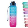 perpetual Bpa Free, Leak Proof, Measures How Much Water You Drink, Stylish Strap, Motivational Sports Water Bottle Pack Of 1