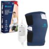 HEATRONICS® KneePro+ Heating Pad for Knee Pain, Arthritis Pain and Joint Pain Relief | Universal Fit | Gift for Women Men Mom Dad (3 Heat Levels/Steel Blue)
