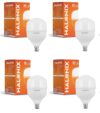 Halonix Jumbo 30W higher wattage Led Bulb | Cool Day Light (6500K)| Base- B22 | Energy Efficient | Surge Protection | Pack of 4