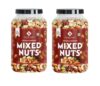 Nature Purify Trail Mix Dry Fruits Fit for Fasting 1 kg | Healthy Snacks Mixed Nuts with Dry Fruits | Almonds | Cashews | Dried Apricots | Pista | Black raisin | Green raisin & More Healthy