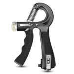 MITVIK Adjustable Hand Grip Strengthener with Electronic Counter – Gym Hand Gripper for Forearm, Fingers & Wrist Exercise – Ideal for Fitness & Therapy Use