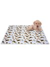 AAZEEM Soft Light Weight Mat for Dogs,Cats & Pets, (Size-M),Multi