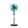 Goldmedal Dyno 400 mm Pedestal Fan For Home and Office | Silent Operation | Jerk Free Oscillation | High RPM | High Air Delivery | 2 years Warranty (Turquoise Black)