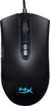 HyperX Pulsefire Core RGB with 7 Programmable Buttons, Pixart 3327 Sensor up to 6200DPI Wired Ambidextrous Optical  Gaming Mouse(USB 2.0, Black)