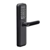 BonKaso H9 Smart Door Lock for Home and Office| 6-Way Unlocking Features|Fingerprint|Passcode|Key Card Access|Bluetooth|Mechanical Key|OTP Access|2 Year Warranty|(Black)| (Free Installation)