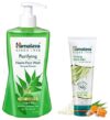 Himalaya Purifying Neem Face Wash, 400 ml & Himalaya Herbals Purifying Neem Pack, 100g
