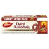 Dabur Dant Rakshak Ayurvedic Toothpaste – 175g (Pack of 2) | With Goodness Of 32 Ayurvedic Herbs | Prevents & Calms Gum Pain | Kills Germs | Complete Family Toothpaste | No Added Fluorides & Parabens