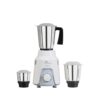RR Signature Grindmate DLX 500-Watt Mixer Grinder |Mixie For All Kitchen Needs With 3 Jars (3 SS Jars for Chutney, Shakes, Dry Or Wet Grinding) | White | 2 Year Warranty on Product & 5 Year on Motor