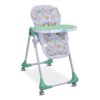 LuvLap Royal High Chair for Baby, En 71 Certified, 3 Position Recline, Baby Feeding Chair with 7 Level Height Adjustment, Adjustable Footrest, 6 Months+ (Light Green)
