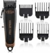 Vega Professional VPPHC-07 Trimmer 300 min  Runtime 2 Length Settings(Black)