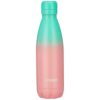 Amazon Brand – Solimo Stainless Steel Insulated Cola Dual Colour Bottle (500ml) | Superior Durability | 100% Food-Safe | Leak Proof | BPA-Free Cap (Green & Pink)
