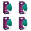 Philips LED Deco Green 0.5W Glass Candle (Pack of 4)