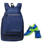 Gowin Bright Blue/Green Size-6 With Triumph Back Bag Helios Pro-6002 Navy Grey