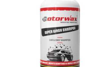 Motorwax Super Wash Car Shampoo | Best Shampoo for Car & Bike Washing | Car Washing Liquid(325 ml)